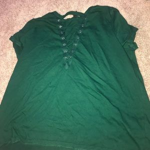 Green short sleeve